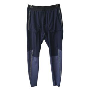 Nike Mens Tech Pack Blue Running Pants S Small Athletic Workout Jogger Pockets